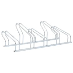 Suport pentru 5 biciclete de sine statator, otel galvanizat foto
