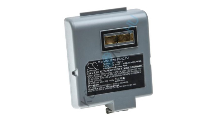&Icirc;nlocuire baterie de imprimantă VHBW pentru Zebra AT16293-1 - 5200 mAh 7,4 V Li-Ion