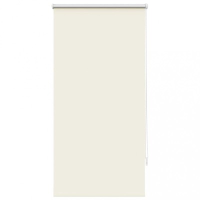 Jaluzea opaca rulabila, 60 x 120 cm, alb galbui foto