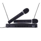 LICHIDARE STOC! SET 2 MICROFOANE WIRELESS AT-306,RECEIVER SI 2 MICROFOANE,SET COMPLET,PRET OKAZIE!
