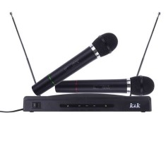 LICHIDARE STOC! SET 2 MICROFOANE WIRELESS AT-306,RECEIVER SI 2 MICROFOANE,SET COMPLET,PRET OKAZIE!