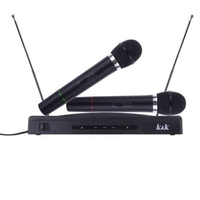 LICHIDARE STOC! SET 2 MICROFOANE WIRELESS AT-306,RECEIVER SI 2 MICROFOANE,SET COMPLET,PRET OKAZIE! foto
