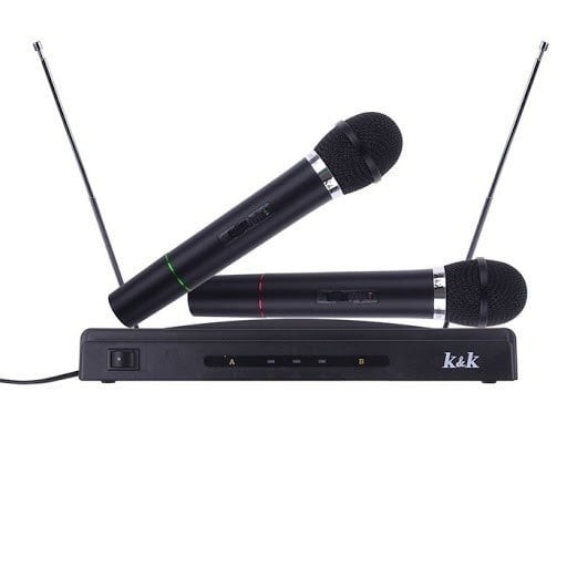 LICHIDARE STOC! SET 2 MICROFOANE WIRELESS AT-306,RECEIVER SI 2 MICROFOANE,SET COMPLET,PRET OKAZIE!