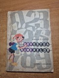 carte pentru copii - povestea numerelor - din anul 1965