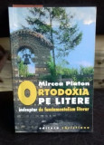 Ortodoxia Pe Litere Indreptar De Fundamentalism Literar Mircea Platon