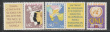 Romania 1961 - #532 ONU 3v MNH, Nestampilat