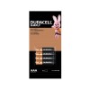 Set 4 baterii alcaline, Duracell, AAA (R3), 1.5 V