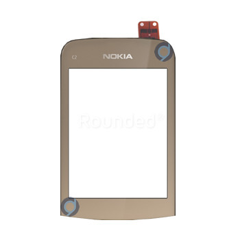 Nokia C2-06 Display Touchscreen Gold foto