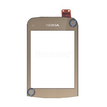 Nokia C2-06 Display Touchscreen Gold foto