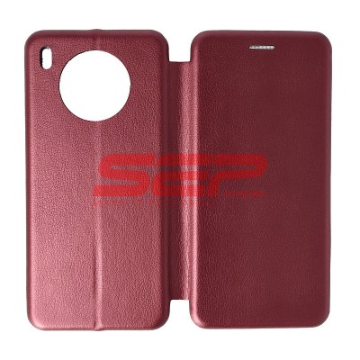 Toc FlipCover Round Huawei Nova 8i Wine foto
