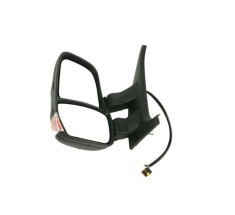 Oglinda usa exterioara Iveco Daily, 2006-2011, partea stanga, reglare electrica; incalzit; scurt; sticla convexa; geam cromat; 9 pini; cu semnalizare