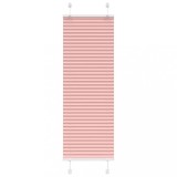 Jaluzea plisată roz 50x100 cm Lățime țesătură 49,4cm poliester