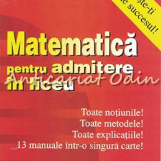 Matematica Pentru Admitre In Liceu - Ioan Dancila
