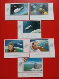 AJMAN, GAGARIN/WHITE - SERIE COMPLETĂ MNH