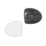 Geam oglinda Renault Thalia/Symbol 2, 10.2008-10.2013, Renault Twingo (N), 06.2007-11.2011, partea Stanga, culoare sticla , sticla asferica, cu incal