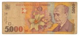 Bancnota Romania 5000 lei - 1998 / A008