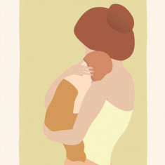Vissevasse Poster Motherhood 30x40 cm