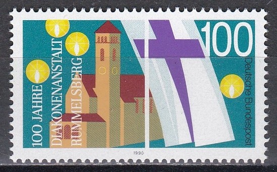Germania1990-Centenarul instituției surorilor care alăptează din Rummelsberg,MNH
