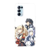 Husa compatibila cu Oppo A76, Viceversa, model The Misfit of Demon King Academy, Silicon, TPU, Transparent, Carcasa