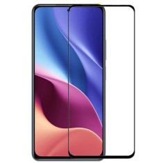 Folie sticla Xiaomi Poco X3 / X3 NFC / X3 Pro / Redmi Note 10 Pro - Contur Negru