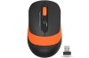 MOUSE A4tech, gaming, wireless, 2.4GHz, optic, 2000 dpi, butoane/scroll 4/1, buton selectare viteza, negru / portocaliu, &quot;FG10 Orange&quot; (timbru verde 0