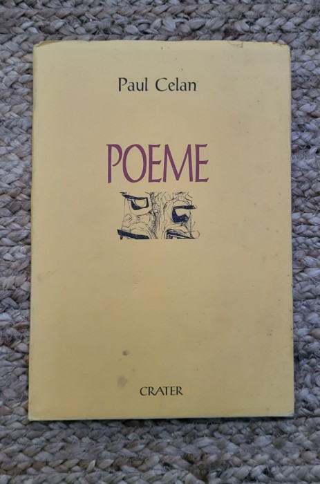 POEME de PAUL CELAN , CU 7 GRAVURI de MARIA PETCU , 1998