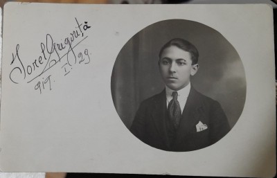Fotografie tip carte postala, necirculata, semnata Ionel Grigorita 1929 foto