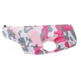 Pelerină de ploaie pentru c&acirc;ini, Pollock, camuflaj roz, 4XL