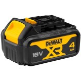 Acumulator Li-Ion DeWALT DCB182 XR 18V 4 Ah compatibilitate multipla, indicator nivel de incarcare, compatibil cu toate uneltele electrice DeWALT 18V