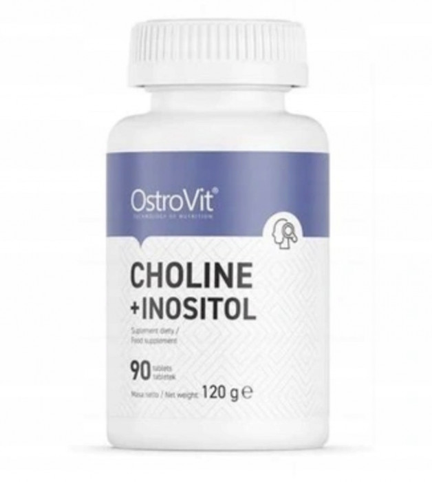 OstroVit Choline + Inositol 90 comprimate Sistem nervos