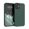 Husa pentru Apple iPhone 12 Mini, Silicon, Verde, 52640.169, Kwmobile