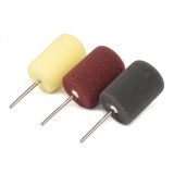 Set mini bureti paduri polish ovale pentru detailing auto, 3 piese, 30 mm x 40 mm, moale mediu dur, AMiO 03716 pentru lustruire detalii