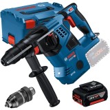 Bosch GBH 18V-28 CF + GBA - Rotopercutor SDS-Plus 3.3 J valiza speciala + Acumulator Li-Ion 18 V 5 Ah