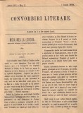 Veronica Micle - Princeps Poeziei &quot;S-a Pus...&quot; 1878, Convorbiri Literare - Editie Princeps