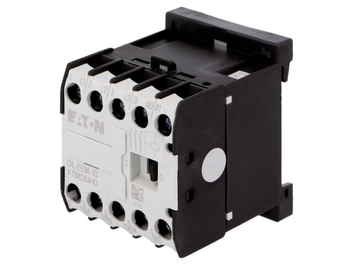 Contactor 3P NO 24VAC 6,6A