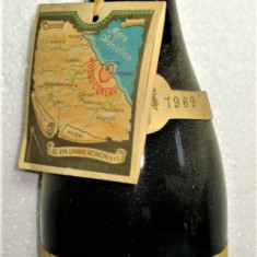 A 1, VIN ROSU CONERO, DOC, VINICOLA UMANI RONCHI, Recoltare 1969 CL 72 GR 12