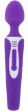 Vibrator Masaj Caresse Legend, 7 Moduri Vibratii, Silicon, USB, Mov, 21 cm, Toy Joy