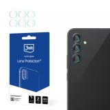 Folie de protectie Camera Spate 3MK Protection pentru Samsung Galaxy A54 A546, Sticla Securizata, Set 4 bucati, Transparenta