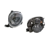 Far Fiat 500, 07.2015-, fata, Stanga, far faza scurta; H7+PY24W; electric; cu motor; Depo