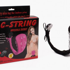 Vibrator - stimulator clitoris cu telecomanda wireless