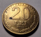 Moneda 20 Lei 1992, Romania - Numismatica Colectionari