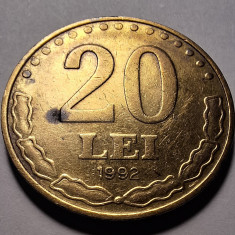 Moneda 20 lei 1992 (#2)