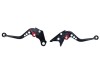 Set 2 manete frana si ambreiaj reglabile Honda CB600 98-06/CBR600 F2,F3,F4/NC700... Cod Produs: MX_NEW CNC0031