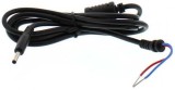 Cablu de alimentare DC HP 3.5 x 1.35mm 90W la fire deschise 1.2m, Well CABLE-DC-HP-3.5X1.35/T, Oem