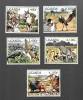 Uganda animale mnh, Nestampilat