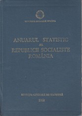 RSR - Anuarul statistic al RS Romania (1988)