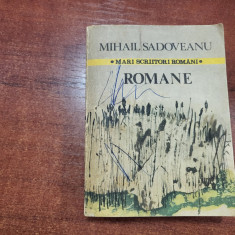 Romane de Mihail Sadoveanu