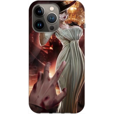 Husa compatibila cu Apple iPhone 14 Pro model Lady Dimitrescu Resident Evil, Silicon, TPU, Viceversa foto