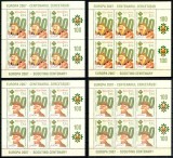 Romania 2007, LP 1762 e, EUROPA Cercetasia, coli 6 cu vg I+II MNH! LP 162,00 lei