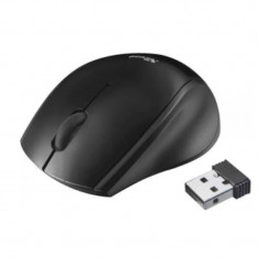 Mouse Trust Oni, Wireless 2.4 Ghz, Receiver USB, 1000 DPi, Senzor Optic, 3 Butoane, Scroll, Negru foto